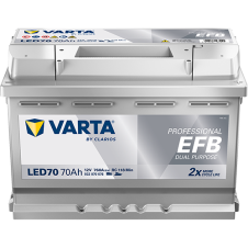 VARTA PROFESSIONAL EFB 70Ah, 760A
